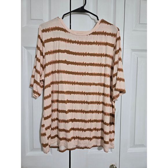 Nine west xxl women's plus size striped tshirt New with tags - Picture 1 of 8